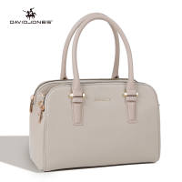 David Jones ปารีสผู้หญิงกระเป๋าสะพายหนัง Pu กระเป๋าทรงสี่เหลี่ยมมีหูหิ้วสะพายไหล่หญิงกระเป๋าสะพายคาดไหล่