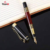 Thunlit Retro Fountain Pen with Golden Box - 0.5mm