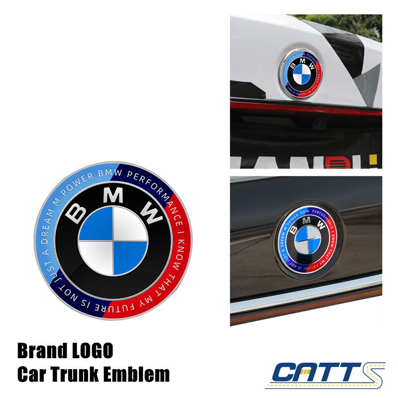 Biểu Tượng BMW Mui Xe Phía Trước Tấm Gắn Logo Cốp Sau Kỷ Niệm 50 Năm Vải