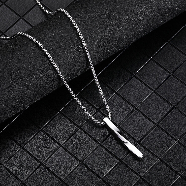 XIAOBOACC Vòng Cổ Phụ Kiện Ins Phiên Bản Hàn Quốc Cá Nhân Bằng Thép Titan Mặt Dây Chuyền Xoắn Ốc Dài Tình Bạn Thời Trang Chuỗi Hip-Hop Dành Cho Nữ, Nam Cặp Đôi