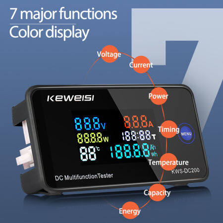 KWS DC200 Digital Voltmeter - Power Energy Meter