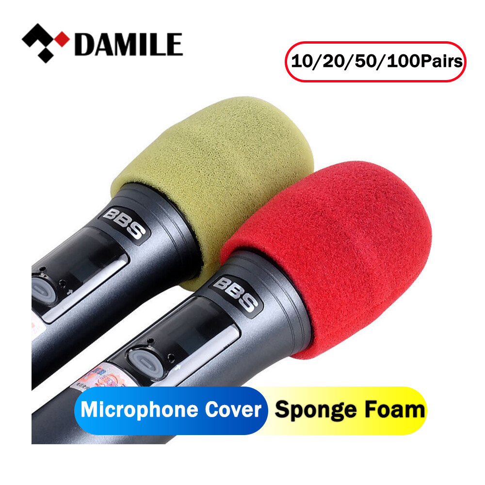 Damile y2 bìa microphone micro không dây cầm tay bọt kính chắn gió bìa, chống-cán mic bảo vệ vòng silicon, dưới ống bọc ngoài thanh chủ đối với ktv dj thiết bị