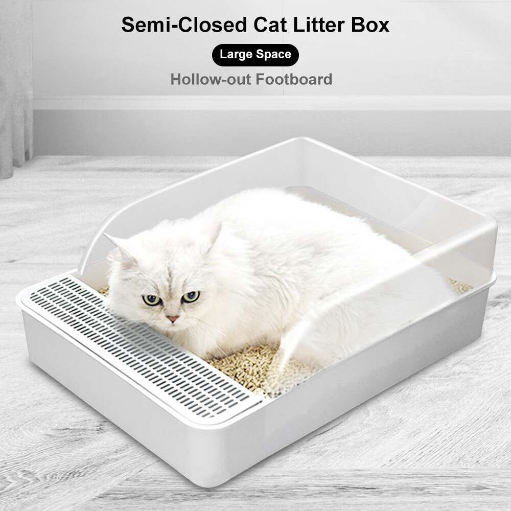 enclosed litter tray