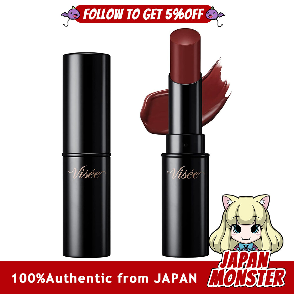 Kose Visee Nenmaku Fake Rouge RD450 Goldfish Shame Deep Red Mucous membrane lip Mucous membrane color Complexion Glossy serum ingredients 3.8g x 1