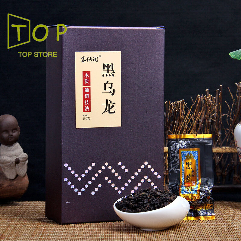 Gambar Black Oolong Luzhou flavored tea, carbon culture mellow Oolong tea 250g ???