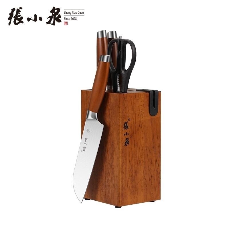 Gambar Zhang Xiaoquan tool kitchen kitchen knife set combination ghost burial panthersix sets of household super fast sharp stainless steel