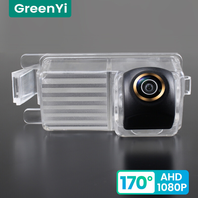 Greenyi camera quan sát phía sau xe hơi 170 ° hd 1080p cho nissan gt-r livina tiida geniss 2005-2015 tầm nhìn ban đêm đảo chiều 4 chân