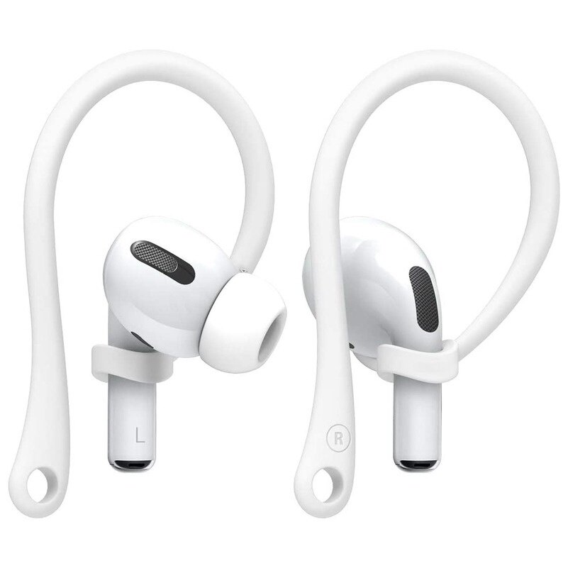Móc tai tương thích với apple airpods pro và airpods 3 & 2 & 1, móc tai thể thao chống rơi chống trượt thích hợp cho chạy bộ, chạy bộ, đạp xe, tập gym