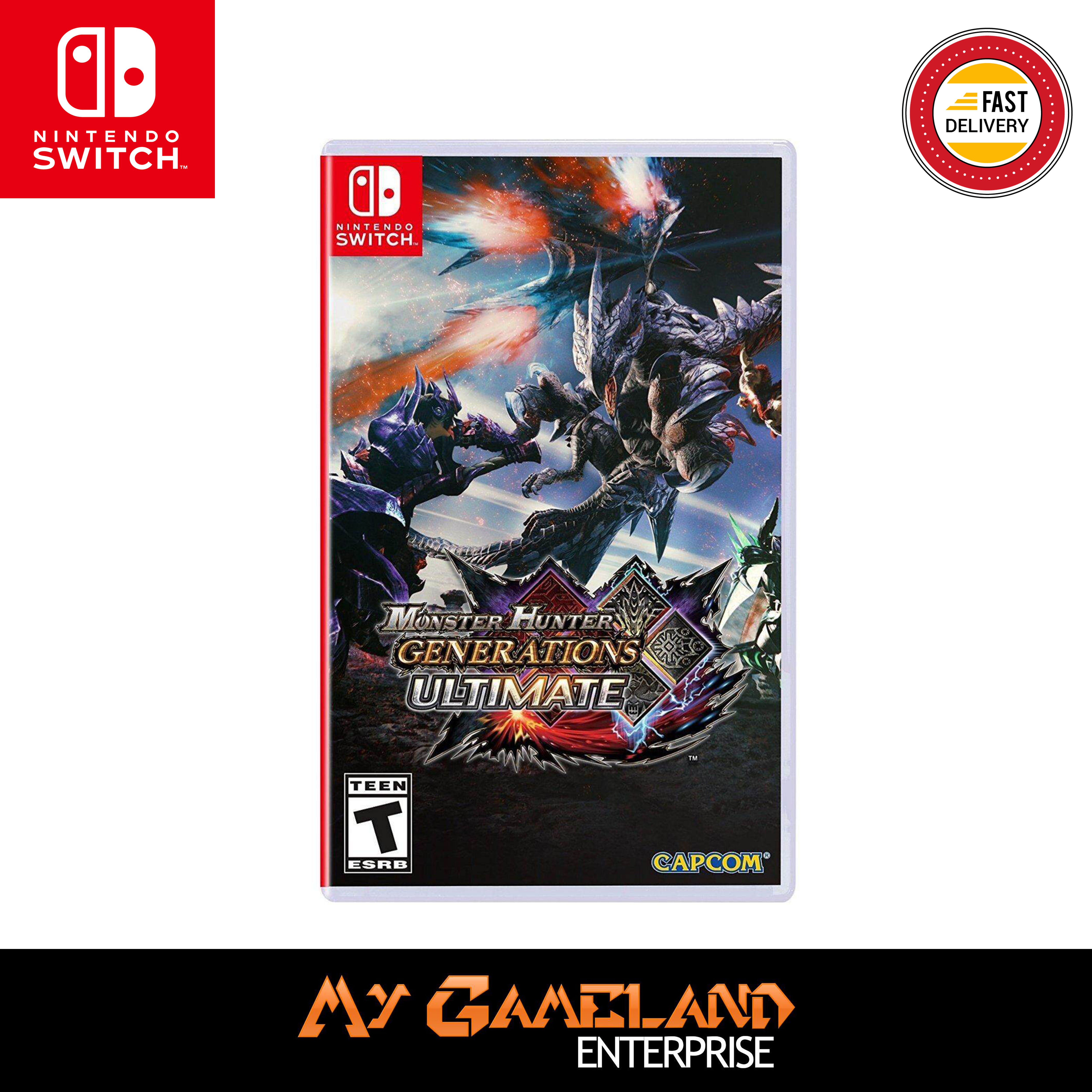 Mh Generations Ultimate Switch Monster Hunter Games Monster