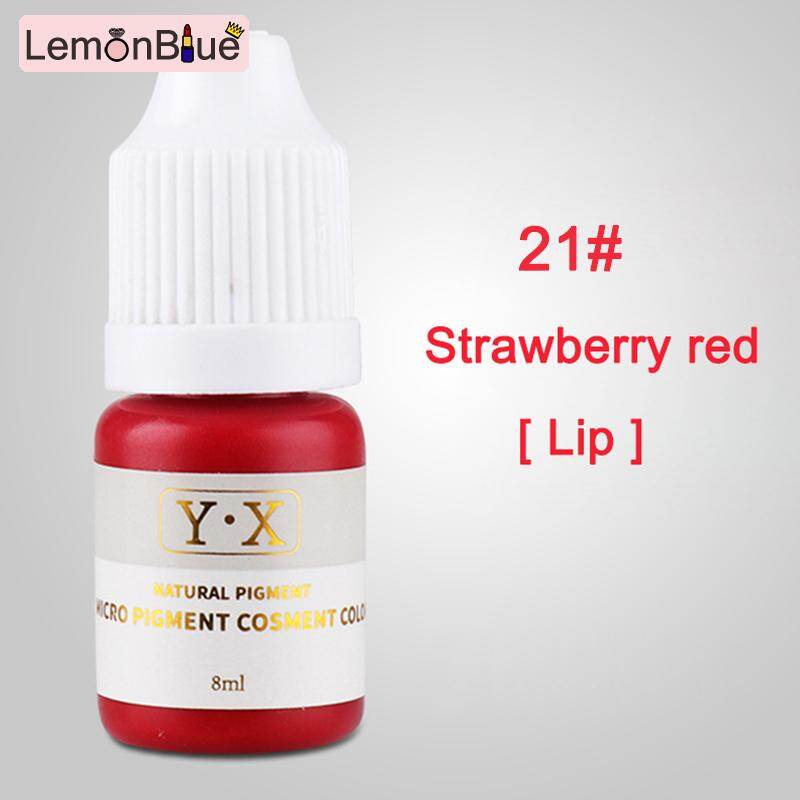 Gambar LemonBlue Semi Permanent Makeup Eyebrow Ink Lips Eye Line Tattoo Color Microblading Pigment 21#