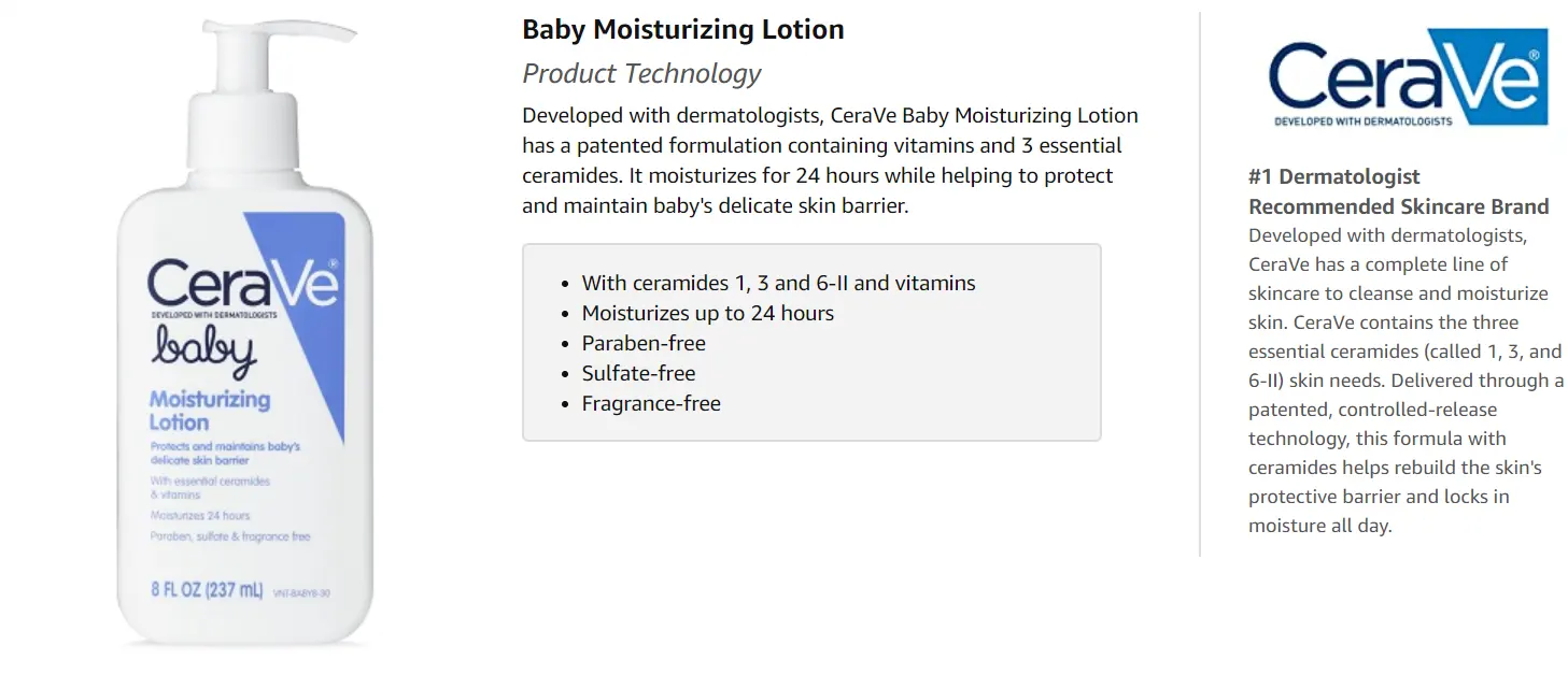 cerave moisturizing lotion 24 oz