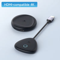Bộ dụng cụ bộ mở rộng HDMI không dây HAGIBIS 4K HDMI Máy phát không dây và bộ nhận 2.4/5GHz âm thanh video đúc Bộ chuyển đổi màn hình Dongle cho máy tính xách tay camera cho PC PS4/5 Xbox streaming (4K HDMI)
