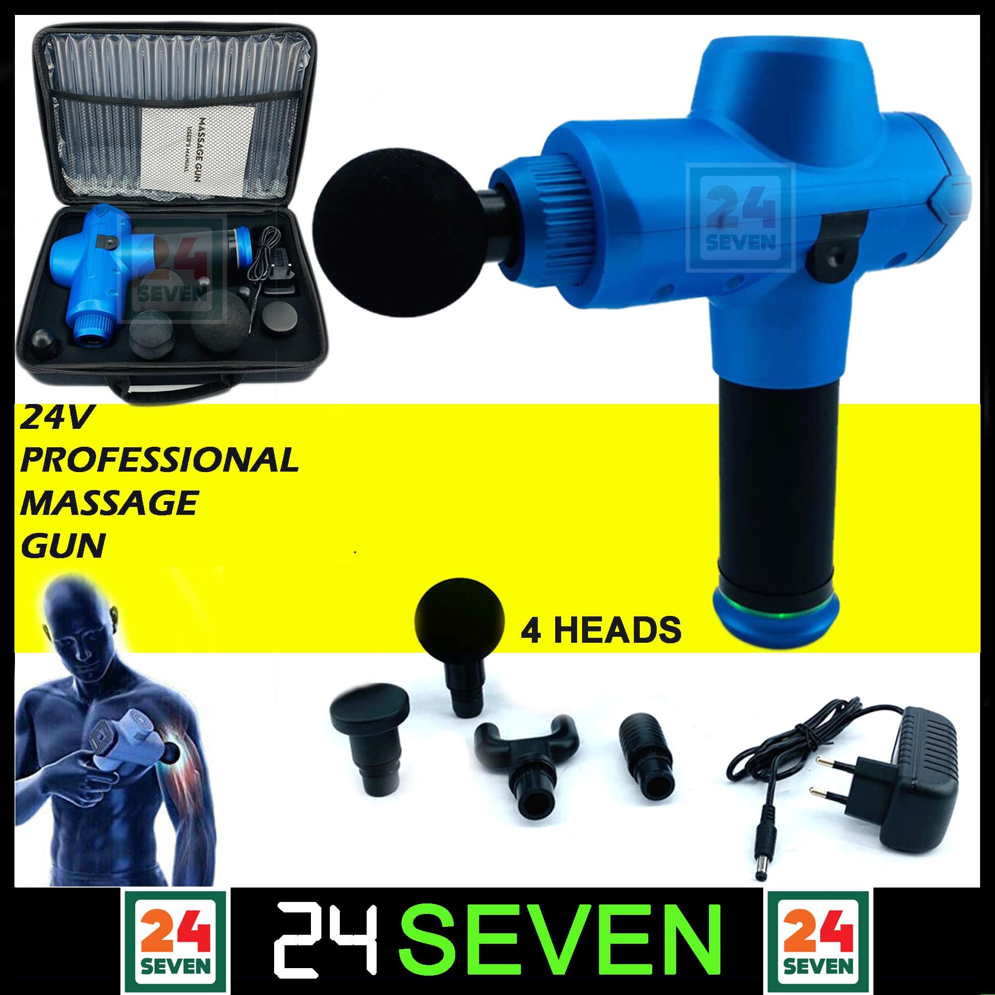 Professional Deep Muscle Therapy Massage Gun, ABOX Professional Deep