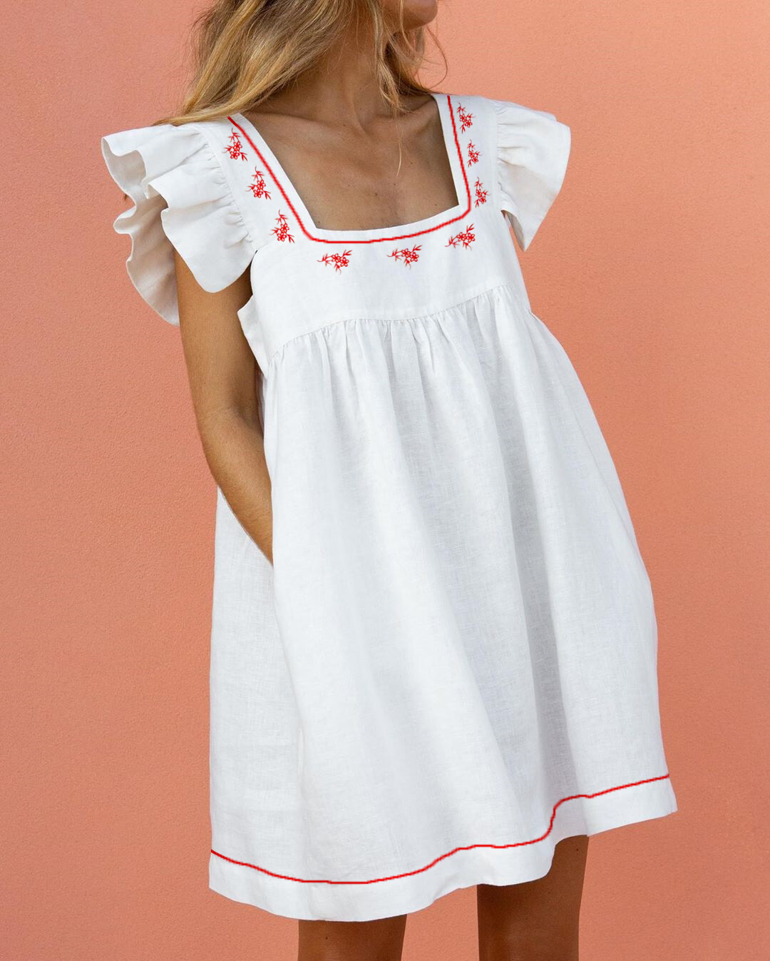 womens casual summer dresses with sleeves
