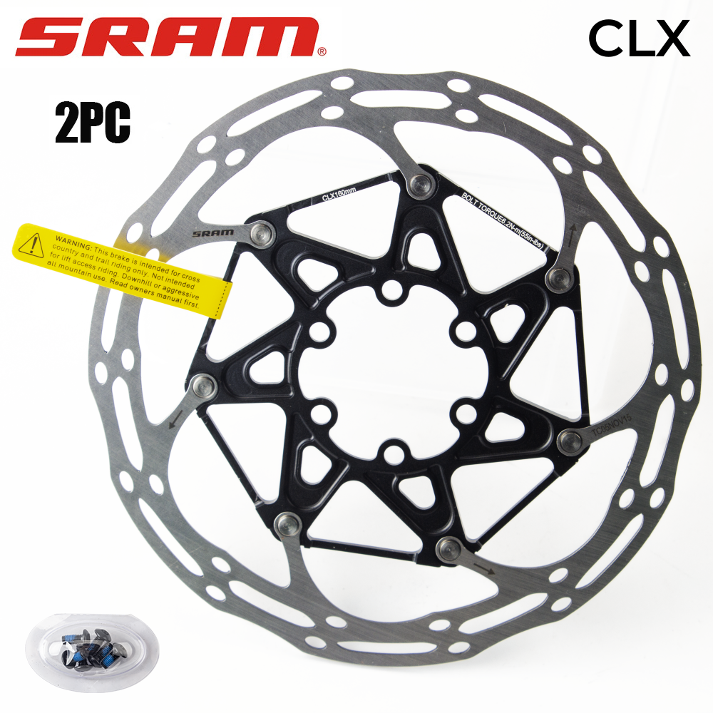 2 con rô to trung tâm sram clx 160mm rô to 6 bu lông xe đạp phanh đĩa mtb xe đạp trên đường phanh đĩa thủy lực phanh đĩa