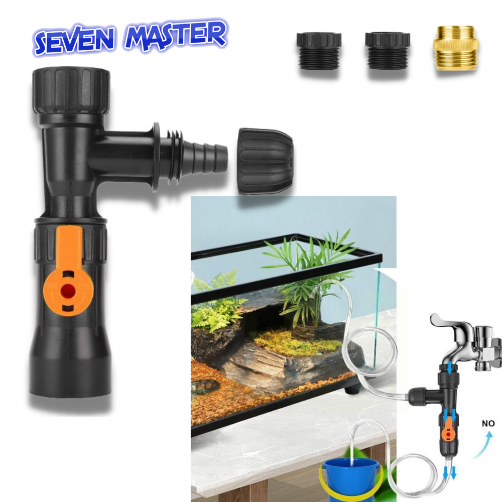 Seven Master Faucet type water changing tool fish tank water changer Fish