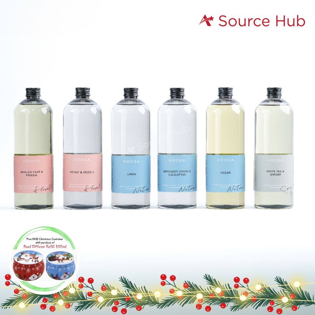 Hooga Reed Diffuser 200Ml English Pear Freesia Scent Surround