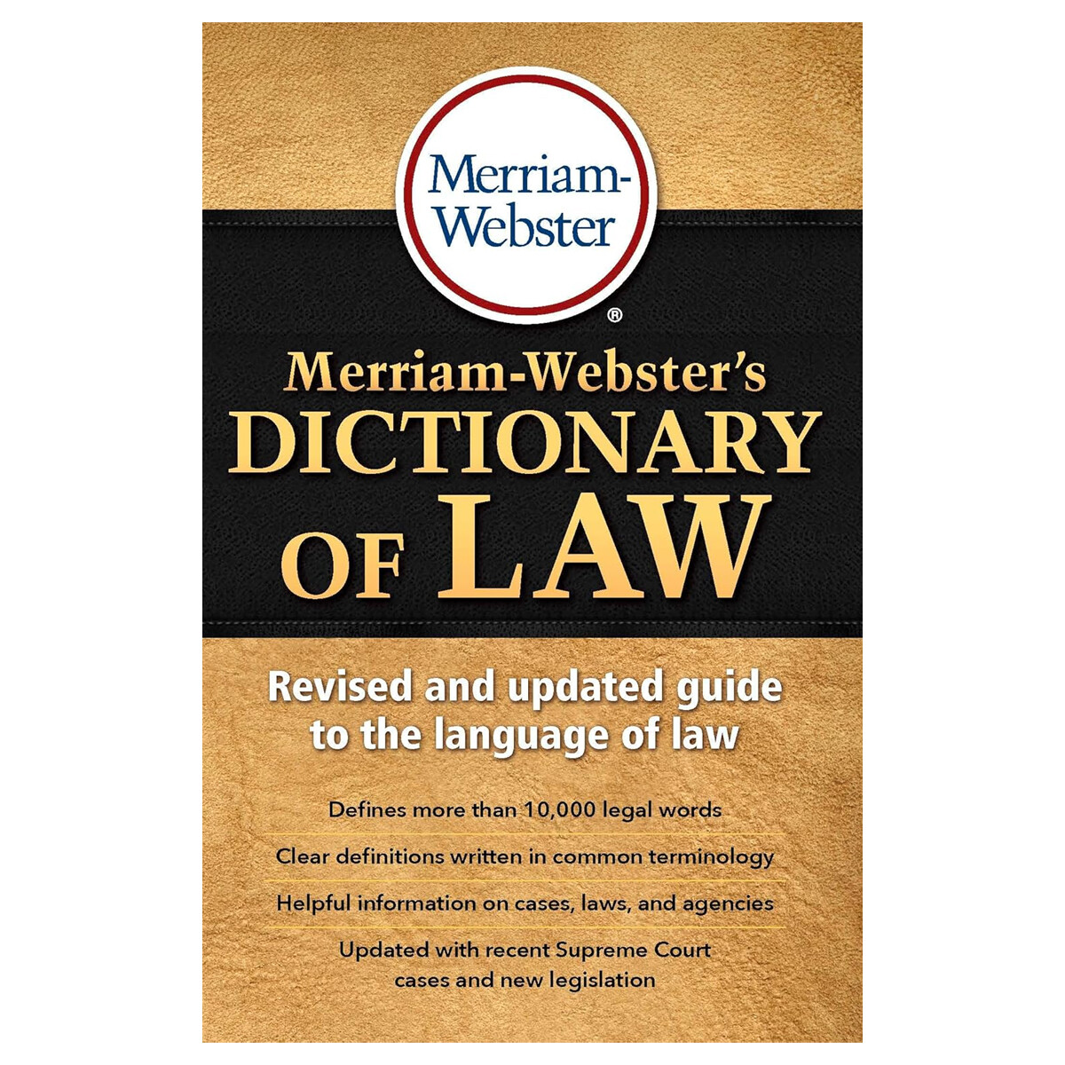 Merriam-Webster's Dictionary of Law, Newest Edition, Trade Paperback Newest Edition by Merriam-Webster ราคา 1,086 บาท*ส่งฟรี