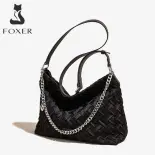 Foxer official store Crossbody bag women's large capacity commuter shoulder bag tote bag