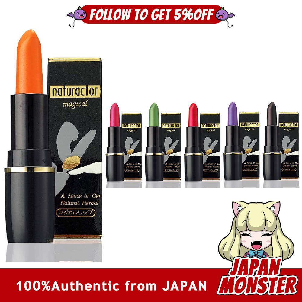 [6Colors] Meiko Naturactor Magical Lip Tint Lipstick (Long-lasting Non-fading Made in Japan) Japan