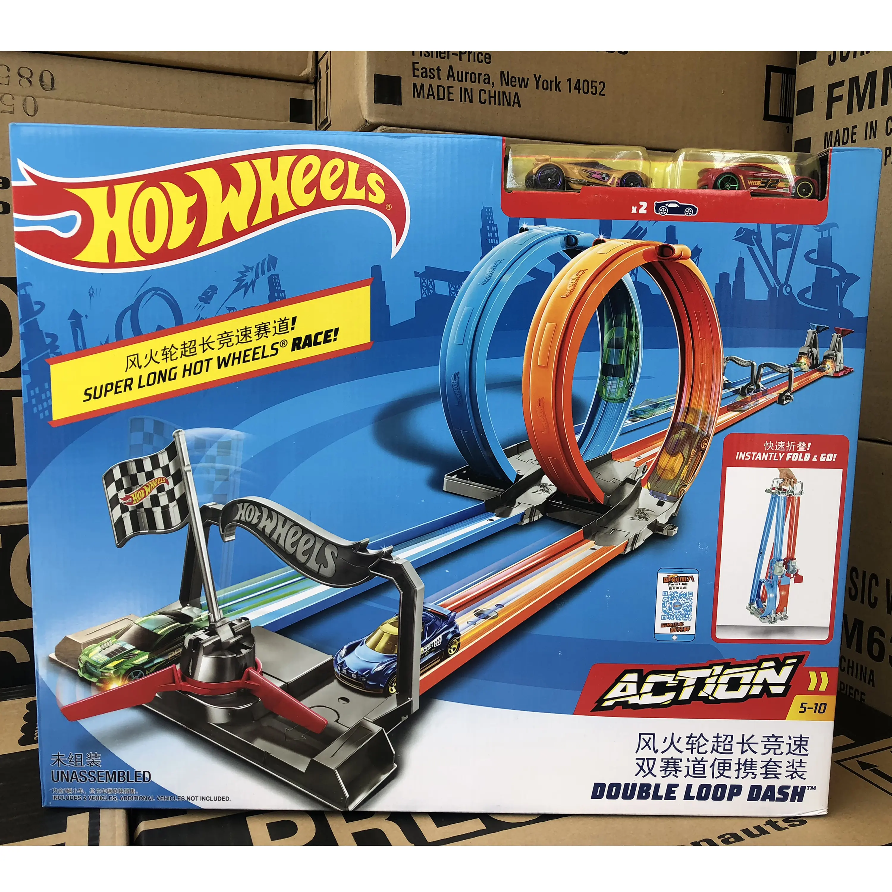 hot wheels portable track