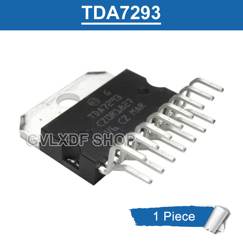 1pc ban đầu tda7293 tda 7293 zip-15 tda7293v 120v/100w dmos bộ khuếch đại âm thanh chip ic mới