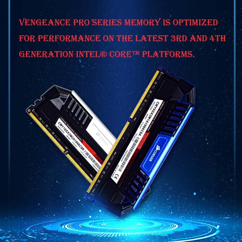 Pro Series Corsair Vengeance Ddr3 2400 CORSAIR VENGEANCE Pro 16GB