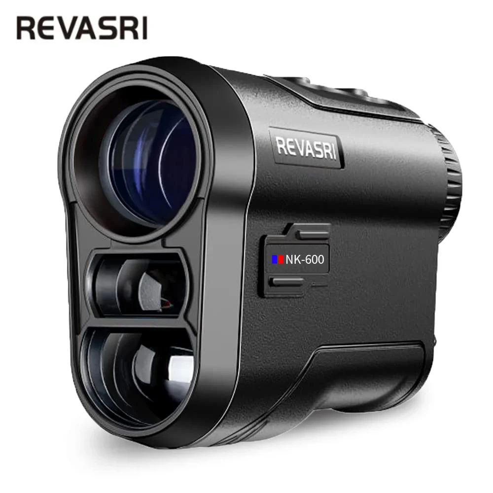 REVASRI Golf Laser Rangefinder 600M Rechargeable Battery,Slope and Flag Pole Lock Vibration for Golfing