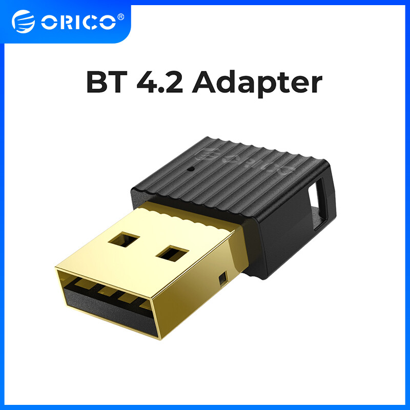 Orico bộ phát âm thanh 4.2 + edr tương thích bluetooth usb bộ chuyển đổi nhạc không dây mini dongle cho máy tính để bàn máy tính xách tay