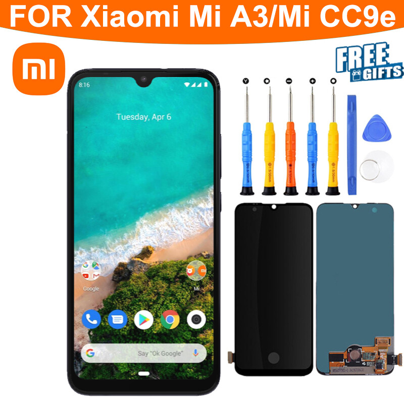 Siêu màn hình cho xiaomi mi a3/cc9e màn hình cảm ứng lcd màn hình thay thế cho mi a3 bộ linh kiện màn hình lcd