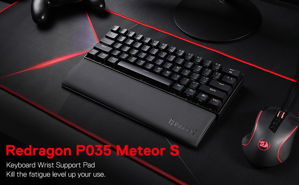 Buy Redragon P035 Meteor S Gaming Keyboard Wrist Rest Pad with ...
