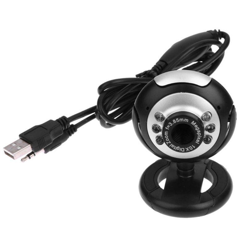Camera web usb 2.0 với 6 đèn led camera webcam kẹp cho máy tính xách tay máy tính để bàn bán buôn giao hàng bỏ qua khâu vận chuyển
