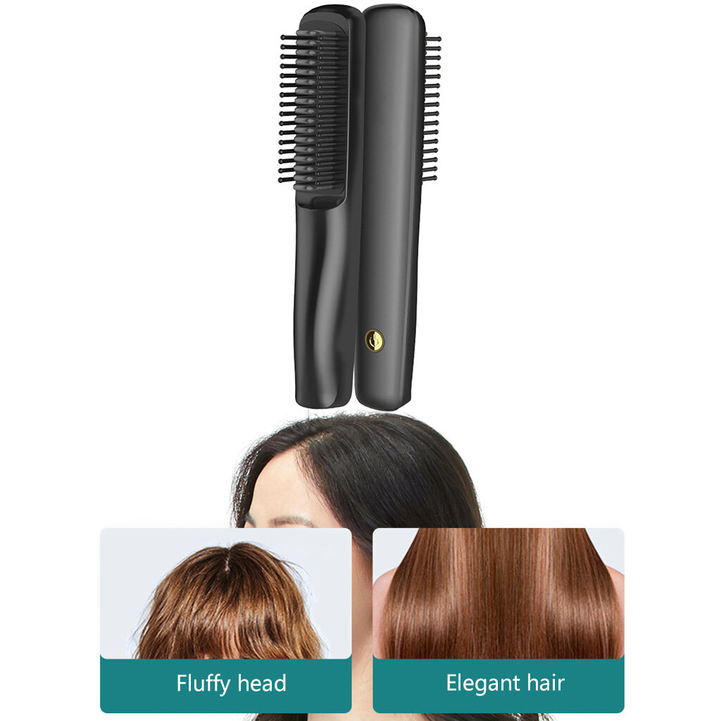 Lược Ion Không Dây Lược Duỗi Tóc Lược Tạo Kiểu Ion Làm Nóng Tóc Nhiệt Độ Không Đổi Để Tạo Kiểu Tóc Uốn Duỗi
