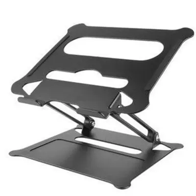 Foldable Laptop Stand Cooling Pad Adjustable Support Base Aluminum Alloy Lifting Folding Riser Holder for Notebook Computer (1)