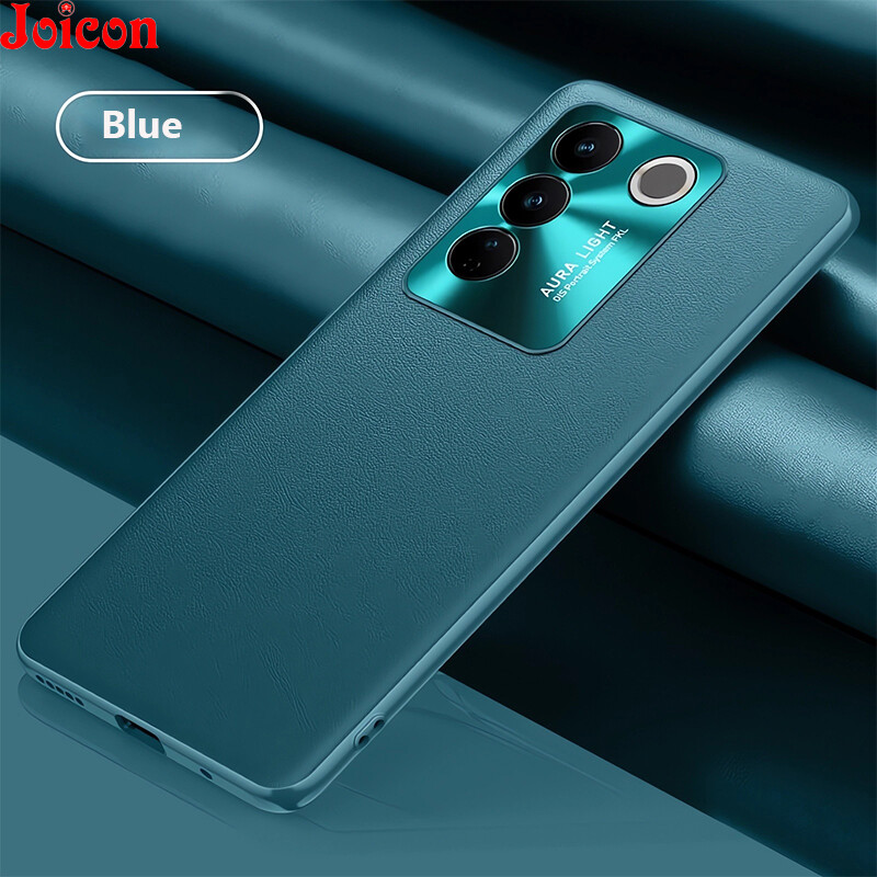 Phone Case for VIVO V27 V29 5G/V27E/V27 Pro/V23 5G/V23 Pro 5G/V25 Pro 5G Casing Luxury NEW PU Leather Rear Camera Lens Protective Design Back Cover Hard Shockproof Back Cover