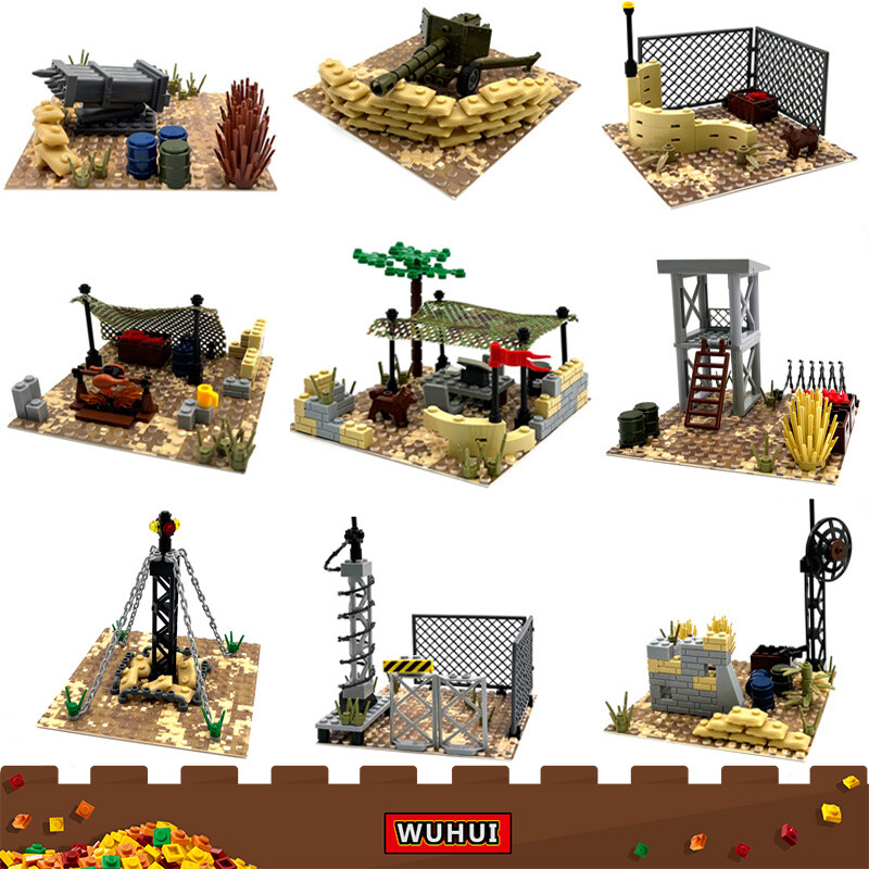 WUHUI Blocks Toys for Kids Compatible MOC Bricks Set Children DIY Gifts