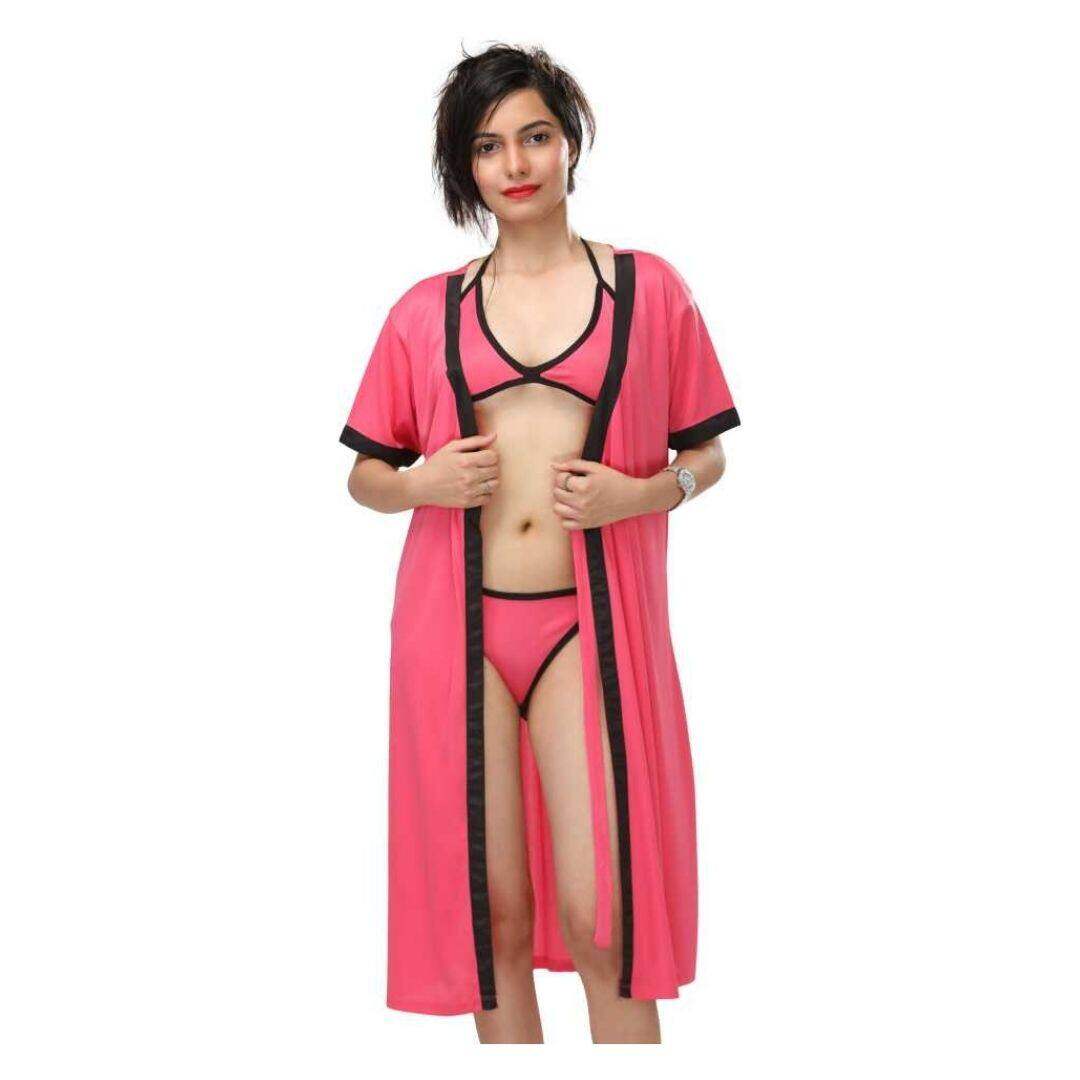 Women's Soft Non Padded Bra Panty Set Sexy Lingerie Set for