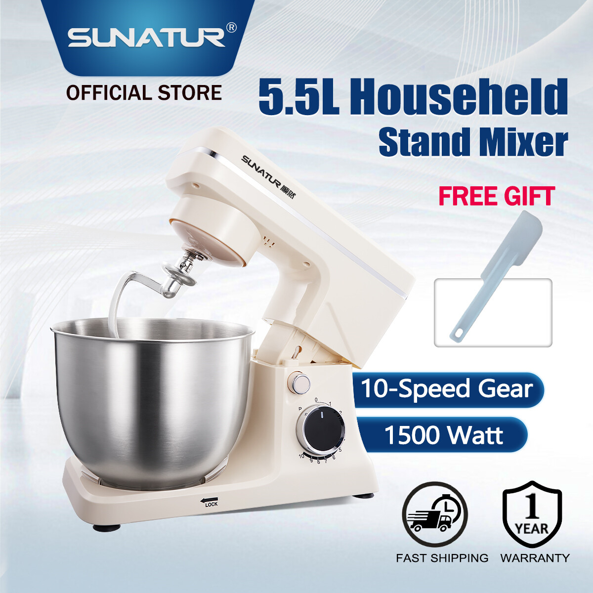 Buy Sunatur 2200w Stand Mixer Online at a Better Price | Lazada