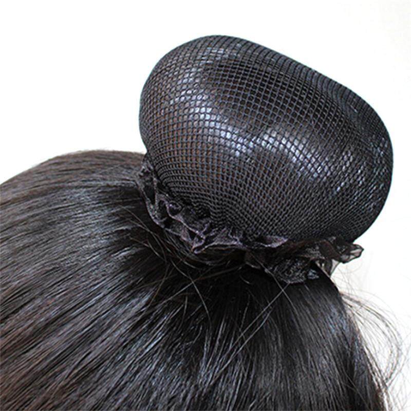 antanciepp 2PCs Women Ballet Dance Skating Snoods Hair Net Bun Cover Black  Nylon Material | Lazada Singapore