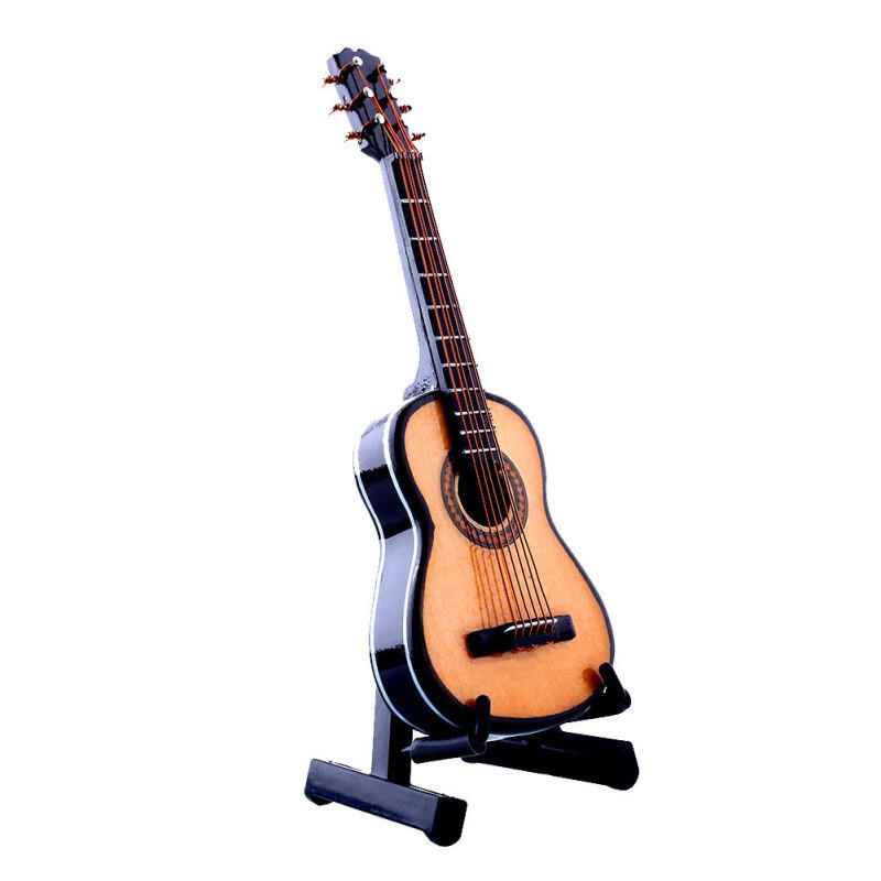 1:12 Mini Guitar Wooden Miniature Musical Instrument Dollhouse Toy
With Case Malaysia