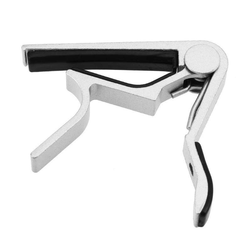 Alloy Tune Clamp Key Trigger Capo for Acoustic Electric Guitar(Silver) Malaysia