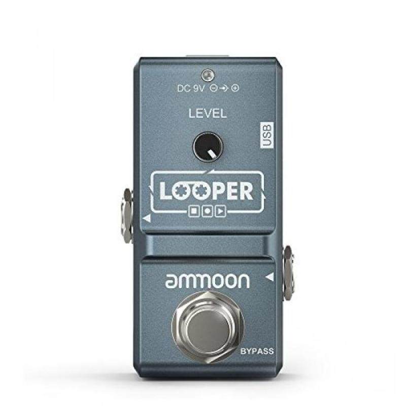 ammoon AP-09 Nano Loop Electric Guitar Effect Pedal Looper True Bypass Unlimited Overdubs 10 Minutes Recording with USB Cable Malaysia