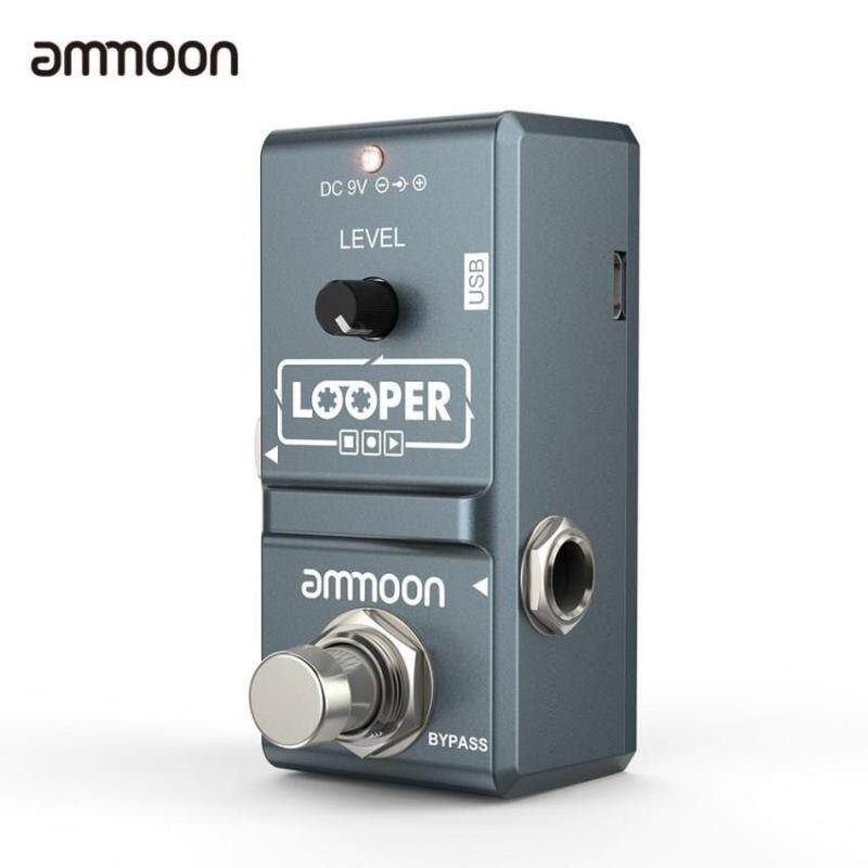 ammoon AP-09 Nano Loop Electric Guitar Effect Pedal Looper True Bypass Unlimited Overdubs 10 Minutes Recording with USB Cable &n Malaysia