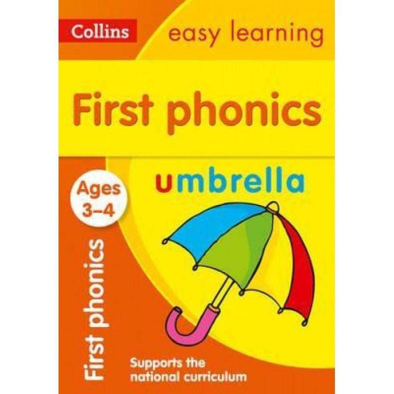 Collins: Easy Learning - First Phonics (Ages 3-4) 9780008151638 Malaysia