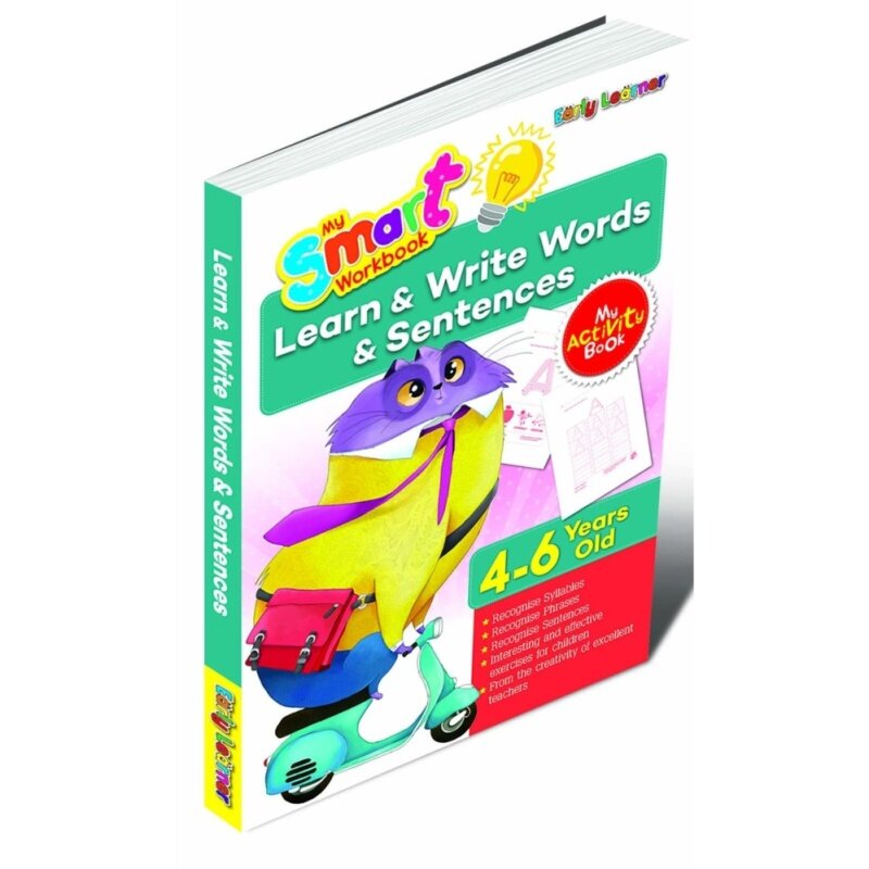 Early Learner Publication Learn & Write Words & Sentences (4-6 Years Old) Malaysia