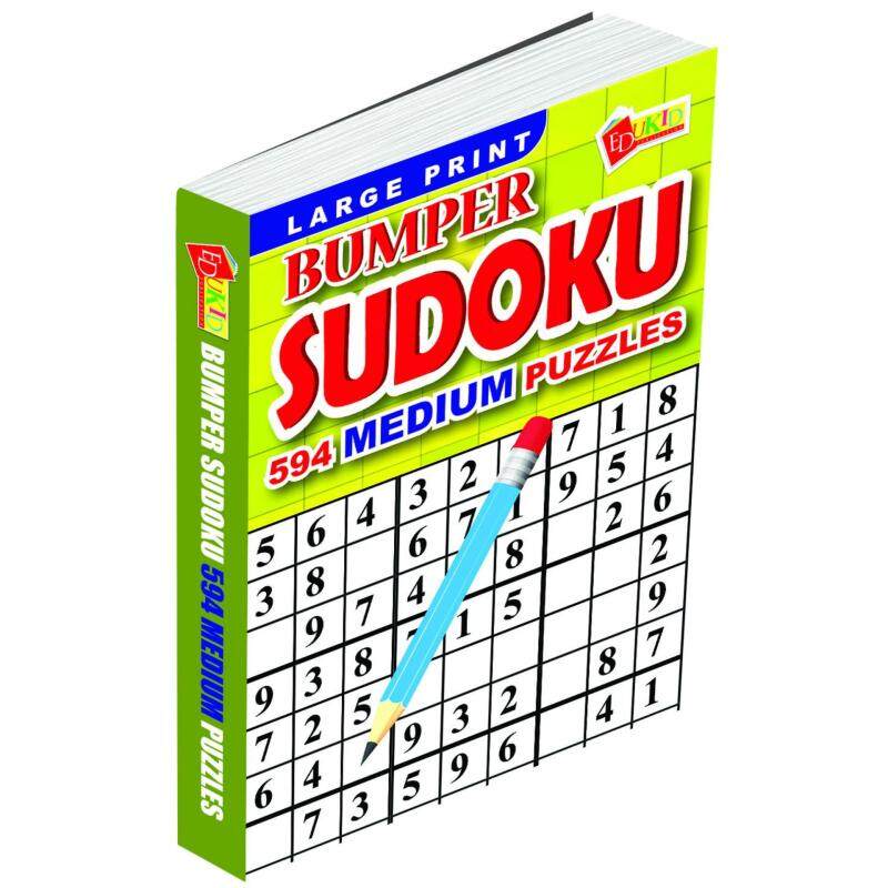 Edukid Publication Bumper Sudoku Medium Malaysia