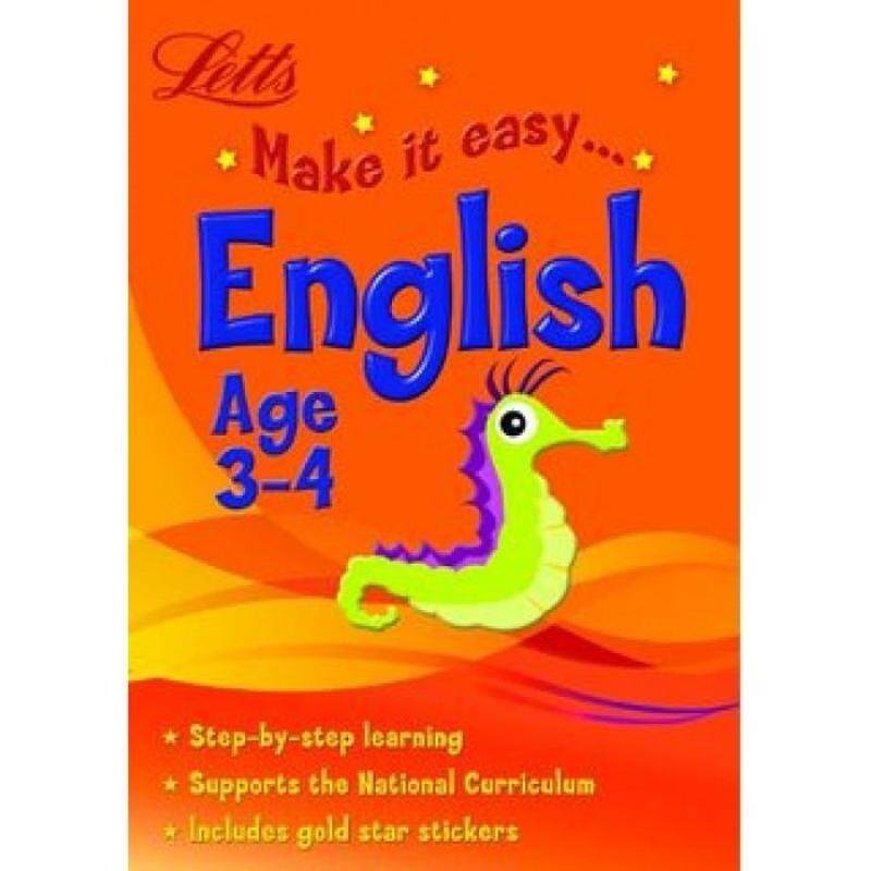 Letts Make It Easy English (Age 3-4) 9780007923724 Malaysia