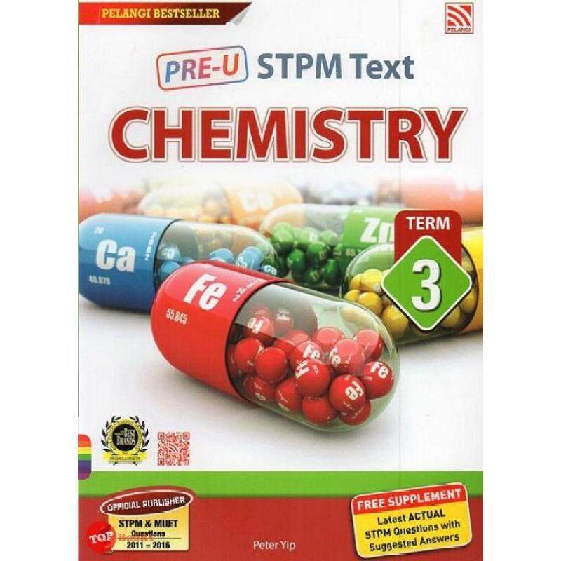 Pelangi Pre-U STPM Text Chemistry Term 3 Malaysia