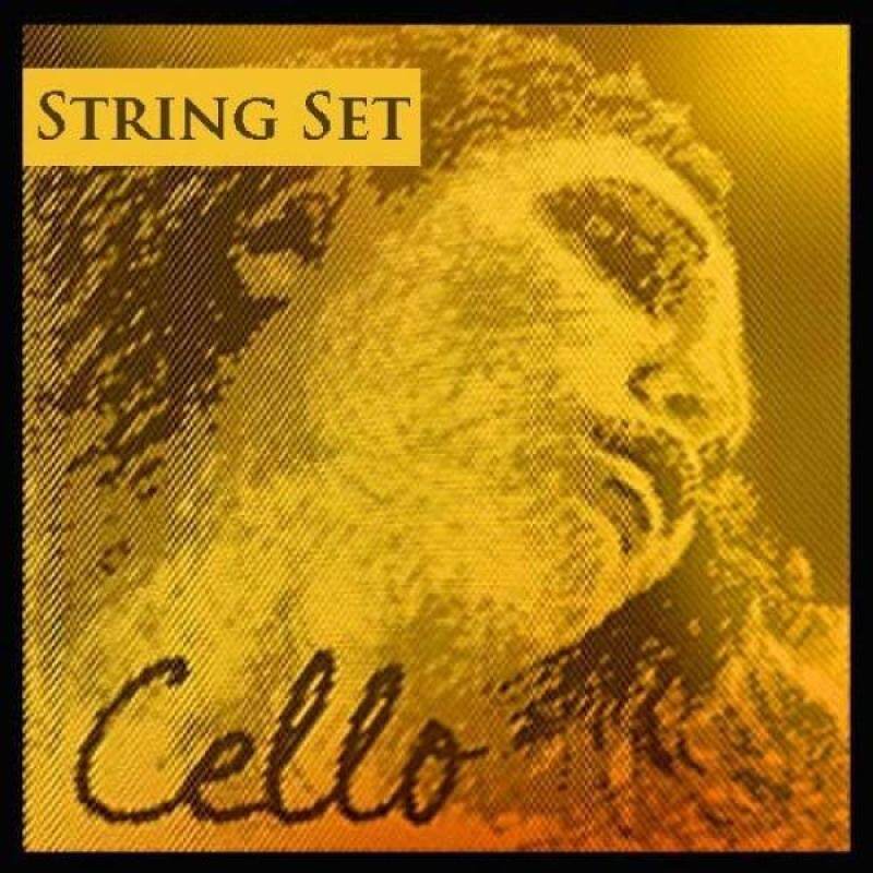 Pirastro Evah Pirazzi Gold 4/4 Cello String Set - Medium Gauge Malaysia