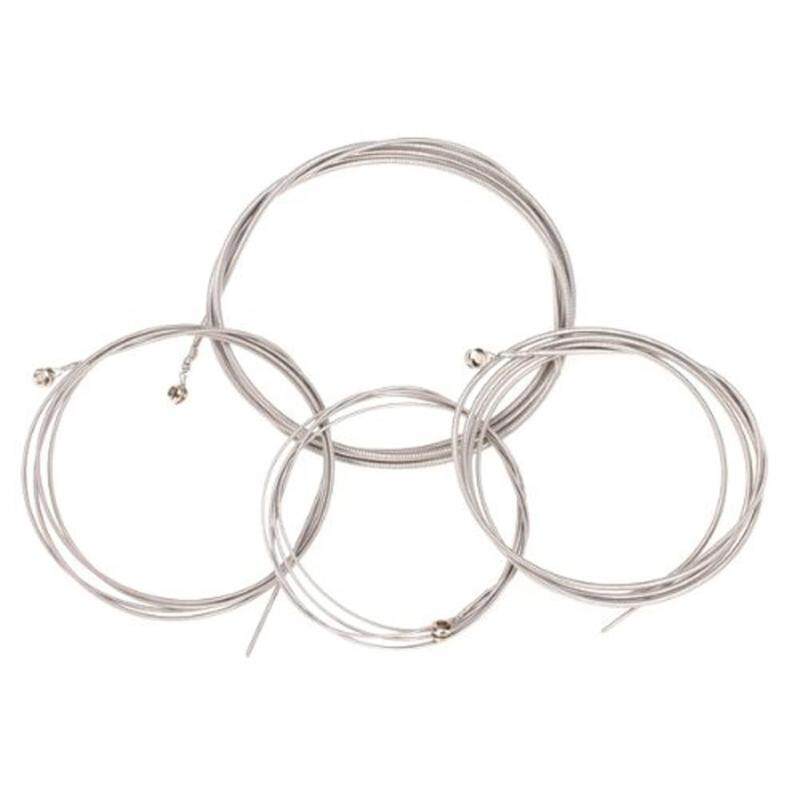 Set of 4 String Bass Guitar Parts 4 Steel Strings Malaysia